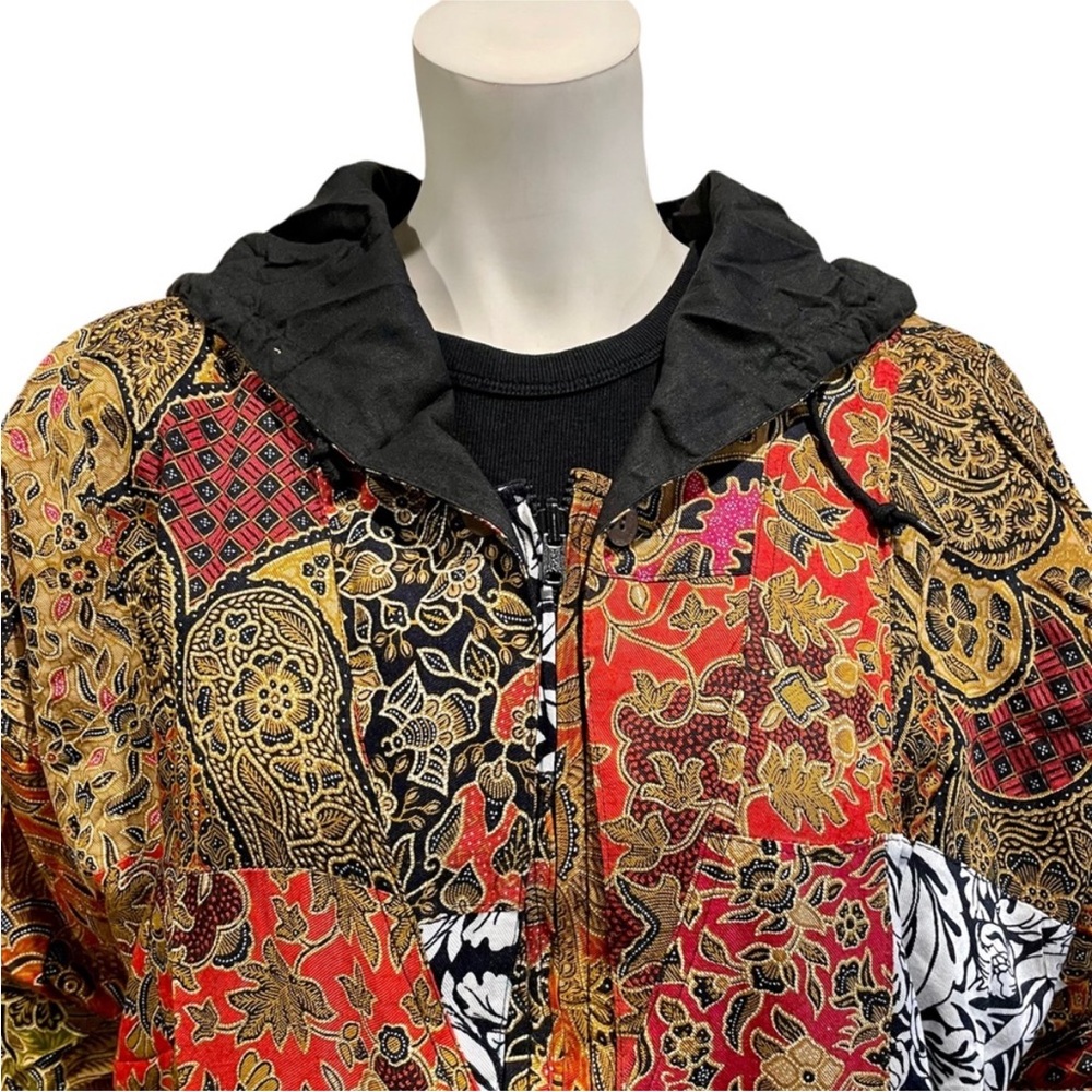 New Vintage Patchwork Batik Jacket - image 1